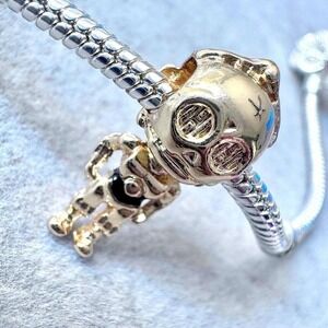 Star Wars C-3PO Droid Charm Gold Tone fits PANDORA